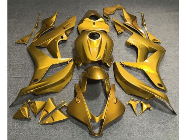 2007-2008 Gloss Gold Plain Honda CBR600RR Motorcycle Fairing