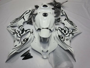 2007-2008 Gloss White Special Design Honda CBR600RR Motorcycle Fairing