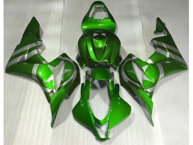 2007-2008 Green Captain America Honda CBR600RR Motorcycle Fairing