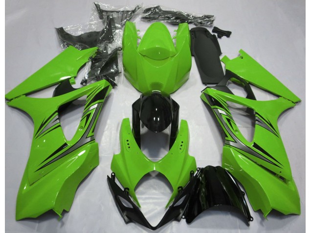 2007-2008 Green OEM Style Suzuki GSXR 1000 Motorcycle Fairing