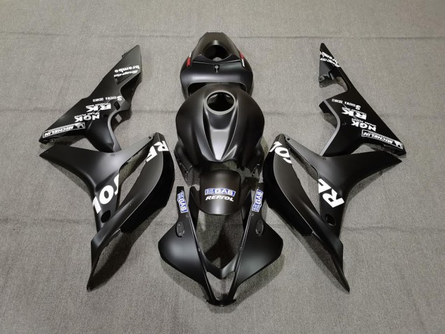 2007-2008 Matte Black Repsol Honda CBR600RR Motorcycle Fairing 2007-2008 Matte Black Repsol Honda CBR600RR Motorcycle Fairing