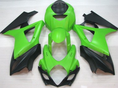 2007-2008 Matte Green Suzuki GSXR 1000 Motorcycle Fairing