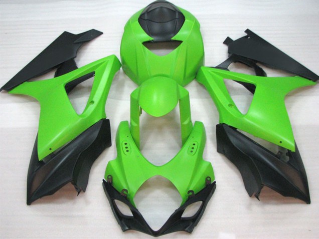 2007-2008 Matte Green Suzuki GSXR 1000 Motorcycle Fairing