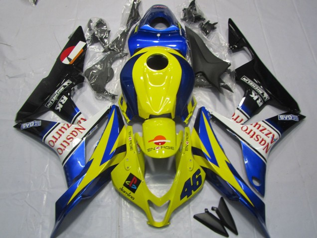 2007-2008 Nastro Azzurro Honda CBR600RR Motorcycle Fairing 2007-2008 Nastro Azzurro Honda CBR600RR Motorcycle Fairing