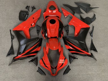 2007-2008 OEM Red Style Honda CBR600RR Motorcycle Fairing