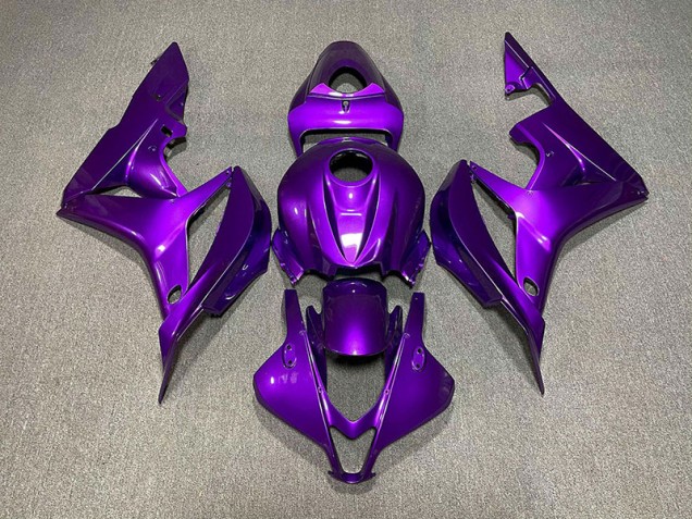 2007-2008 Pearl Purple Plain Honda CBR600RR Motorcycle Fairing 2007-2008 Pearl Purple Plain Honda CBR600RR Motorcycle Fairing