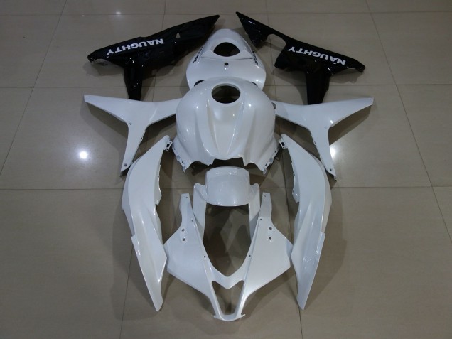 2007-2008 Pearl White Honda CBR600RR Motorcycle Fairing 2007-2008 Pearl White Honda CBR600RR Motorcycle Fairing