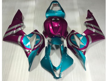 2007-2008 Pink Captain America Honda CBR600RR Motorcycle Fairing