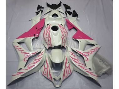 2007-2008 Pink Flame Honda CBR600RR Motorcycle Fairing