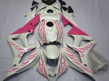 2007-2008 Pink Flame Honda CBR600RR Motorcycle Fairing