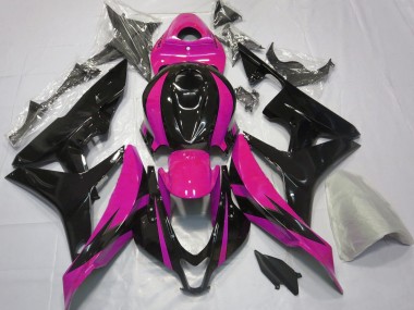 2007-2008 Pink and Black OEM Design Honda CBR600RR Motorcycle Fairing