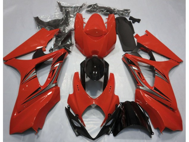 2007-2008 Red OEM Style Suzuki GSXR 1000 Motorcycle Fairing