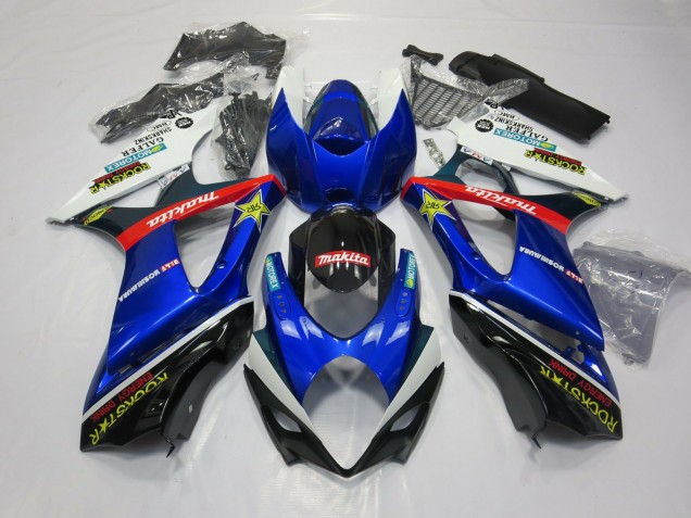 2007-2008 Rockstar Suzuki GSXR 1000 Motorcycle Fairing 2007-2008 Rockstar Suzuki GSXR 1000 Motorcycle Fairing
