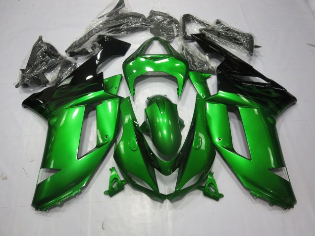 2007-2008 Special Green Kawasaki ZX6R Motorcycle Fairing