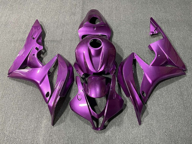 2007-2008 Violet Plain Honda CBR600RR Motorcycle Fairing