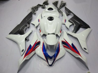 2007-2008 White HRC Honda CBR600RR Motorcycle Fairing