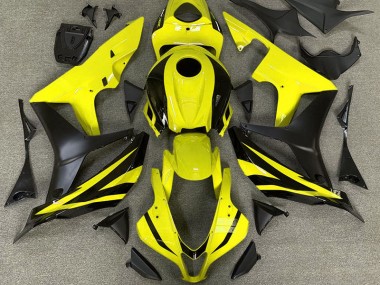 2007-2008 Yellow OEM Style Honda CBR600RR Motorcycle Fairing