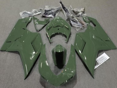 2007-2014 Army Green Gloss Ducati Ducati 848 1098 1198 Motorcycle Fairing