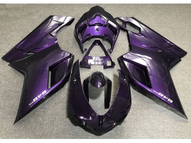 2007-2014 Deep Purple Ducati Ducati 848 1098 1198 Motorcycle Fairing