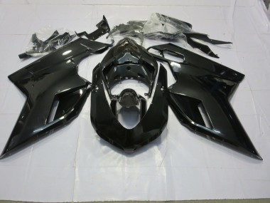 2007-2014 Gloss Black Ducati Ducati 848 1098 1198 Motorcycle Fairing