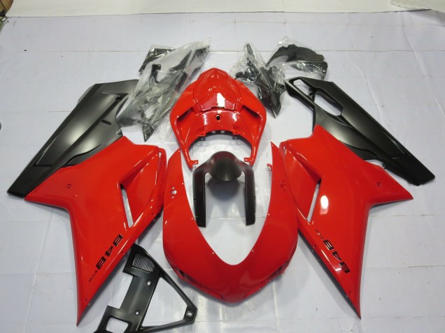 2007-2014 Red Ducati Ducati 848 1098 1198 Motorcycle Fairing