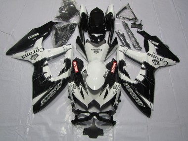 2008-2010 Black Corona Suzuki GSXR 600-750 Motorcycle Fairing