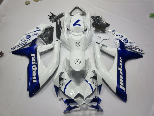 2008-2010 Blue Jordan Suzuki GSXR 600-750 Motorcycle Fairing