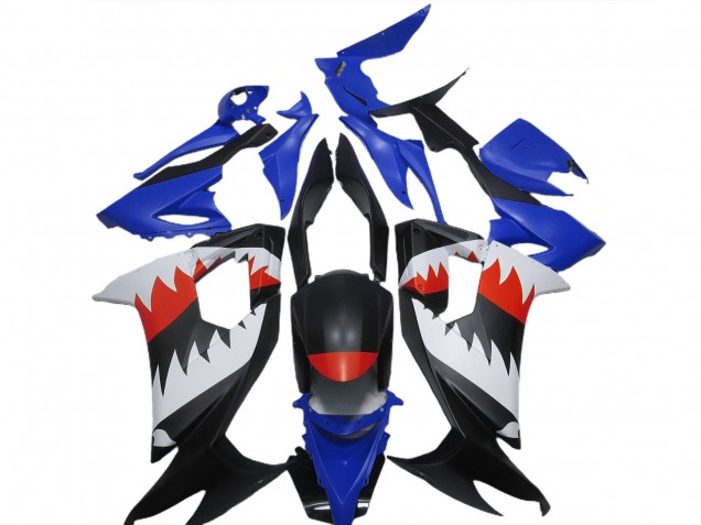 2008-2010 Blue Shark Kawasaki ZX10R Motorcycle Fairing