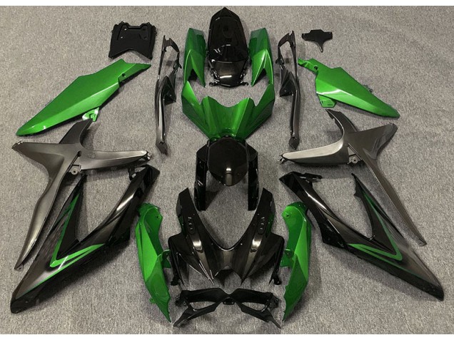 2008-2010 Gloss Green & Green R Suzuki GSXR 600-750 Motorcycle Fairing