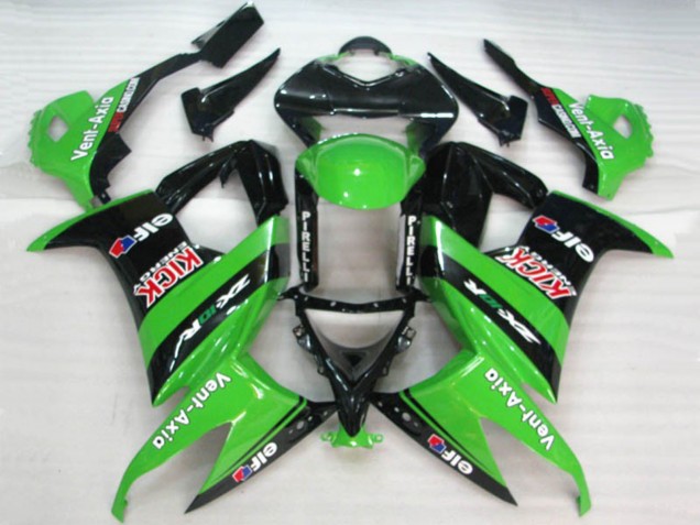 2008-2010 Green Elf Kawasaki ZX10R Motorcycle Fairing