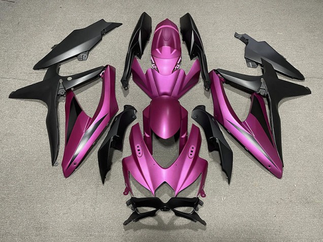 2008-2010 Matte Pink No R Suzuki GSXR 600-750 Motorcycle Fairing