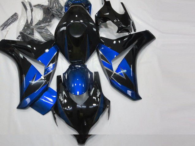 2008-2011 Gloss Blue and Black Honda CBR1000RR Motorcycle Fairing