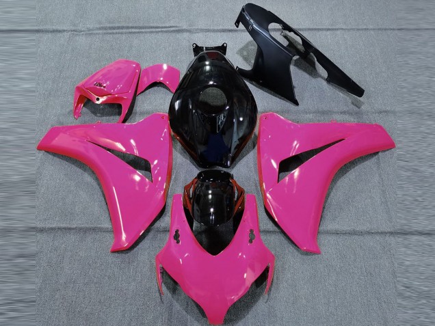 2008-2011 Gloss Pink and Black Honda CBR1000RR Motorcycle Fairing