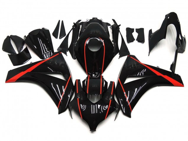 2008-2011 Gloss Red and Black Honda CBR1000RR Motorcycle Fairing 2008-2011 Gloss Red and Black Honda CBR1000RR Motorcycle Fairing