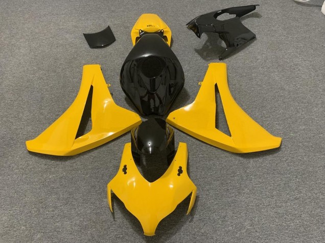 2008-2011 Pearl Yellow and Black Honda CBR1000RR Motorcycle Fairing 2008-2011 Pearl Yellow and Black Honda CBR1000RR Motorcycle Fairing