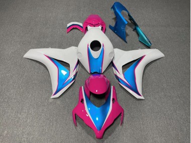 2008-2011 Pink and Blue Gloss Honda CBR1000RR Motorcycle Fairing