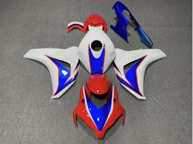 2008-2011 Red and Blue Gloss Honda CBR1000RR Motorcycle Fairing