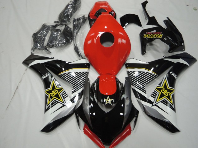 2008-2011 RockStar Style Honda CBR1000RR Motorcycle Fairing 2008-2011 RockStar Style Honda CBR1000RR Motorcycle Fairing