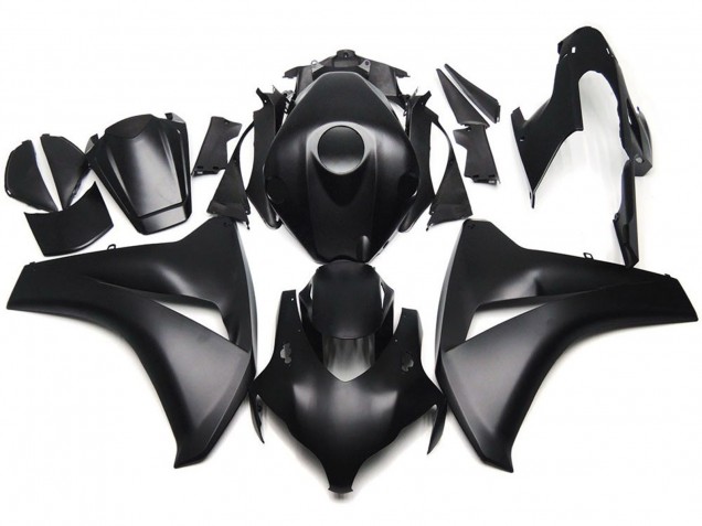 2008-2011 Slick Matte Black Honda CBR1000RR Motorcycle Fairing