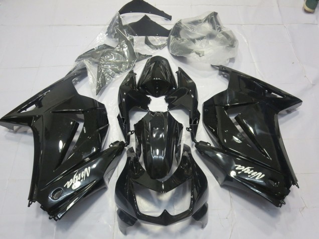 2008-2012 Black Gloss Kawasaki Ninja 250 Motorcycle Fairing