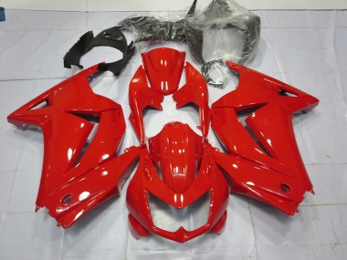 2008-2012 Gloss Red Kawasaki Ninja 250 Motorcycle Fairing