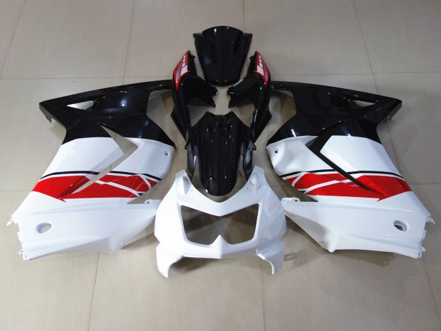 2008-2012 Red black and White Kawasaki Ninja 250 Motorcycle Fairing