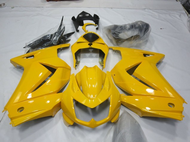 2008-2012 Yellow Kawasaki Ninja 250 Motorcycle Fairing 2008-2012 Yellow Kawasaki Ninja 250 Motorcycle Fairing