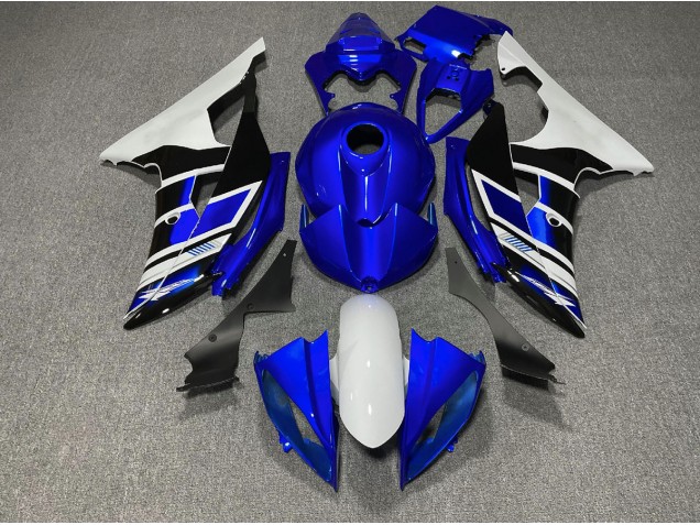 2008-2016 Blue Black and White OEM Style Yamaha R6 Motorcycle Fairing 2008-2016 Blue Black and White OEM Style Yamaha R6 Motorcycle Fairing