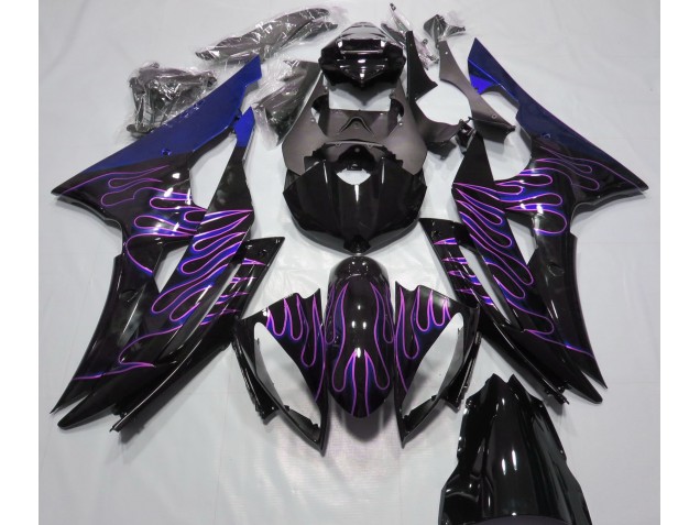 2008-2016 Blue Flame Yamaha R6 Motorcycle Fairing
