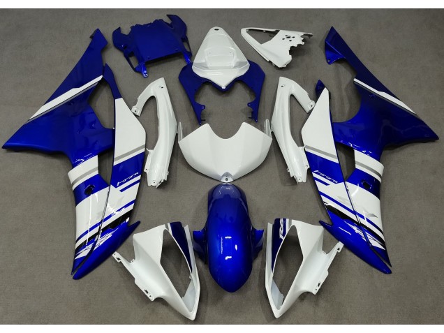 2008-2016 Blue and White Custom OEM Style Yamaha R6 Motorcycle Fairing 2008-2016 Blue and White Custom OEM Style Yamaha R6 Motorcycle Fairing