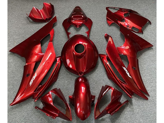 2008-2016 Candy Red Yamaha R6 Motorcycle Fairing 2008-2016 Candy Red Yamaha R6 Motorcycle Fairing