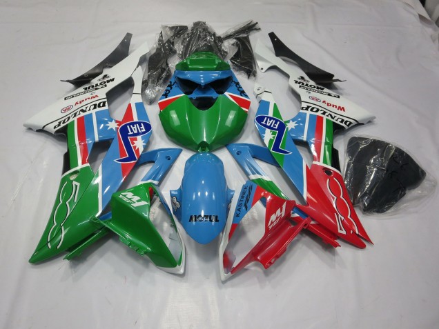 2008-2016 Dunlop Design Yamaha R6 Motorcycle Fairing 2008-2016 Dunlop Design Yamaha R6 Motorcycle Fairing