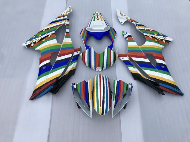 2008-2016 Multi-Color Yamaha R6 Motorcycle Fairing 2008-2016 Multi-Color Yamaha R6 Motorcycle Fairing