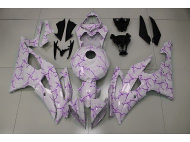 2008-2016 Purple Lighting Yamaha R6 Motorcycle Fairing